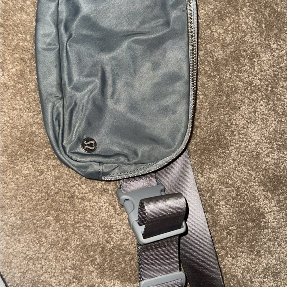 Gray Crossbody Bag